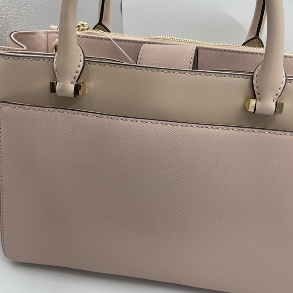 New Michael Kors Gibson Large Satchel Bag Soft Pink - Picture 8 of 11